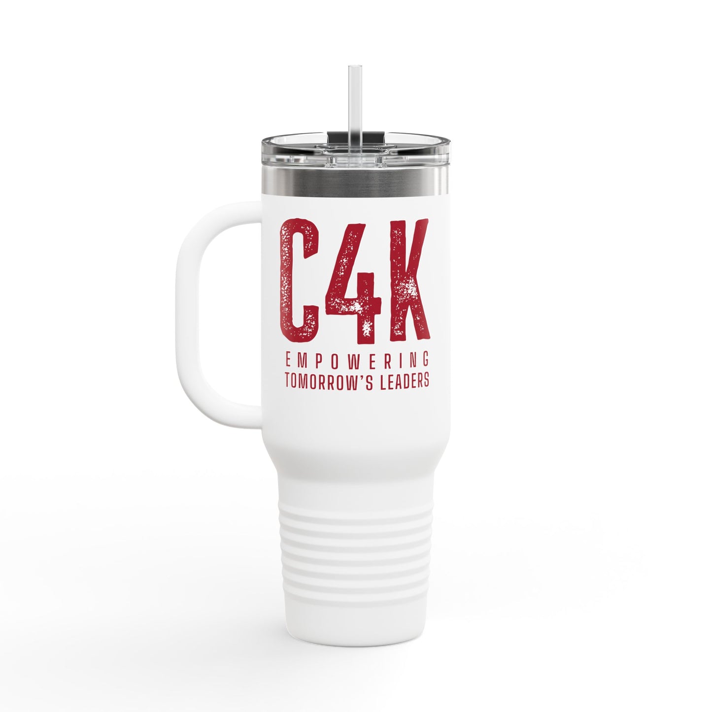 C4K Insulated 40oz Travel Mug — Empowering Tomorrow’s Leaders