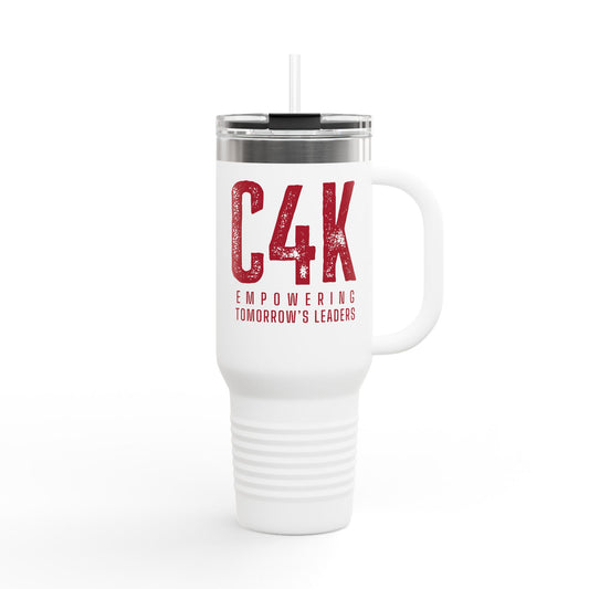 C4K Insulated 40oz Travel Mug — Empowering Tomorrow’s Leaders